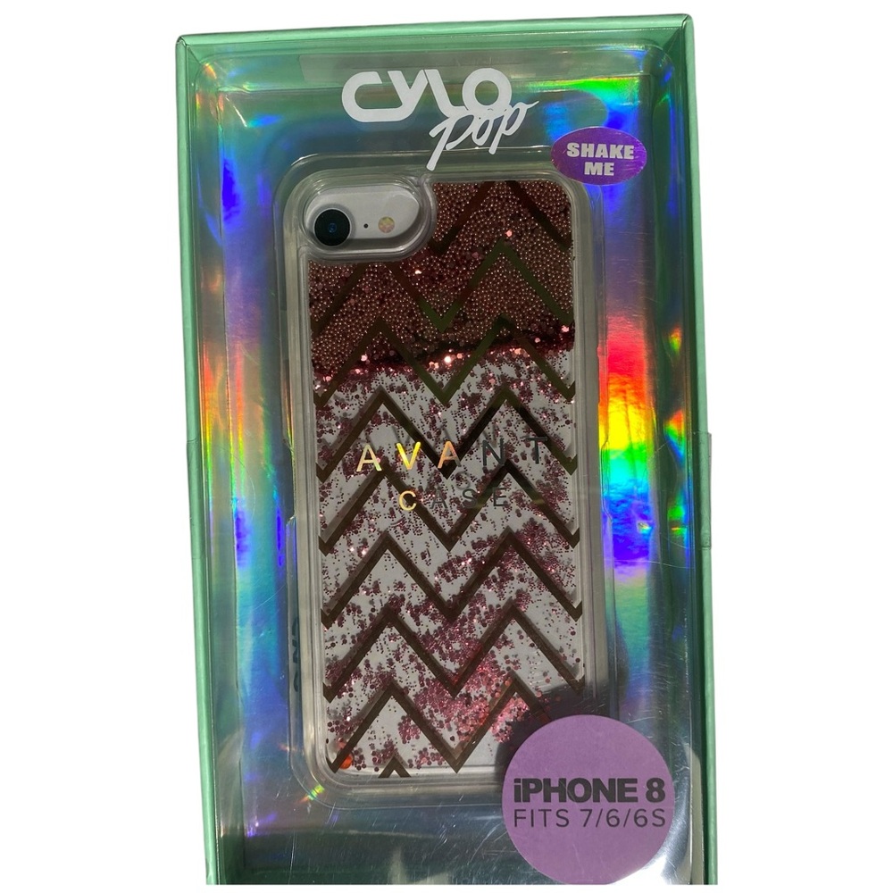 CYLO Pop Shake Me Rose Gold Avant Case for iPhone 8, 7/6/6S NEW